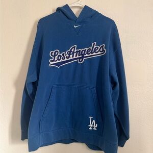 Nike Blue Sweater with Los Angeles Design